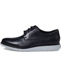 Rockport - Total Motion Craft Plain Toe Oxford Shoes - Men's, Black, 8 Uk Wide - Lyst