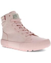 Levi's - Olivia Df Fabric Hightop Fashion Sneaker Shoe - Lyst