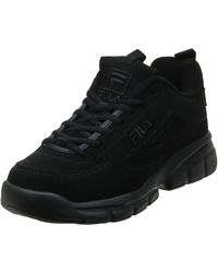 fila disruptor men's black