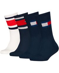 Tommy Hilfiger - Flag & Sport Stripe Calcetines clásicos - Lyst