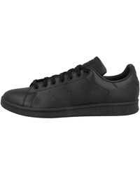 Stan smith baskets durables effet color block bleu rouge