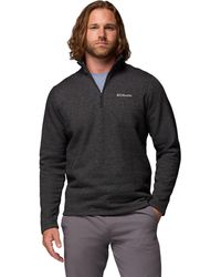 Columbia - Hart Mountain Iii Half Zip, Boulder Heather, 5x - Lyst