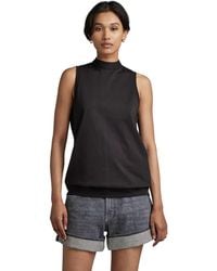 G-Star RAW - Open Back Short Seeve T-shirt Back - Lyst