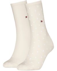 Tommy Hilfiger - Th Women Sock Dot 2p - Lyst