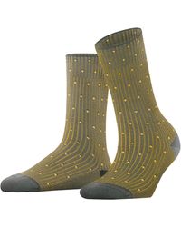FALKE - Socken Rib Dot W SO Baumwolle gemustert 1 Paar - Lyst