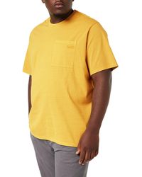Levi's - Ss Pocket Tee Relaxed Fit Camiseta Hombre Pocket Nugget Gold - Lyst