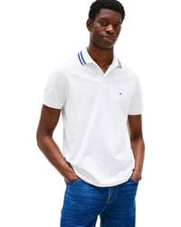 Tommy Hilfiger - Short Sleeve Casual Dri Polo Shirts In Regular Fit With Moisture Wicking And Stretch - Lyst