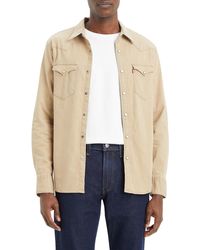 Levi's - Barstow Western Standard Button Down Shirt - Lyst
