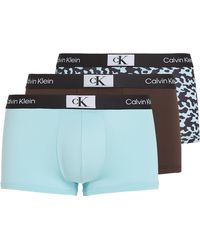 Calvin Klein - Pantaloncini Boxer Uomo Confezione da 3 Elasticizzati - Lyst