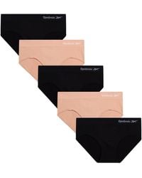 Reebok - 5 Pack Stretch Performance Seamless Underwear With Relaxed Tag-free - Lyst