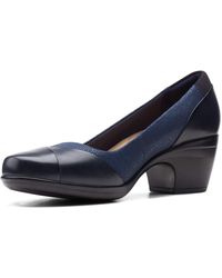clarks alexa darcy navy