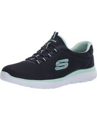 Skechers - Sport Summits Sneaker,navy Aqua,8.5 M Us - Lyst