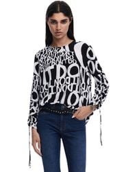 Desigual - Blus_dione T-shirt Voor - Lyst