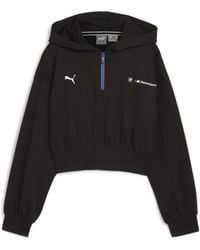 PUMA - BMW M Motorsport ESS+ Hoodie mit Reißverschluss bis zum Hals - Lyst