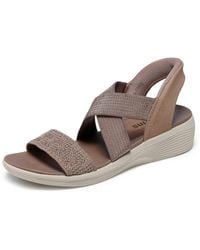 Skechers - Arya-very Demure Hands Free Slip-ins Wedge Sandal - Lyst