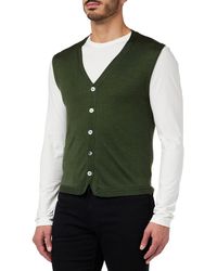 Hackett - Gmd Merino Silk Sl Cdi Cardigan Sweater - Lyst