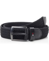 Tommy Hilfiger - Belt Denton 3.5 Cm Elastic Leather - Lyst