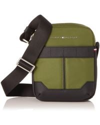 Tommy Hilfiger - TH Elevated Nylon Mini Reporter tor Green - Lyst