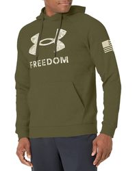 Under Armour - New Freedom Fleece Hoodie Sweatshirt, - Lyst