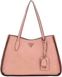 Guess - Keandra Girlfriend Rosewood Logo - Lyst