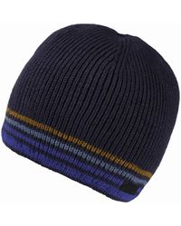 Regatta - Mens Balton Warm Winter Fleece Lined Knitted Beanie Hat - Navy - Lyst