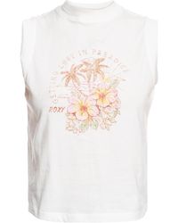 Roxy - High Neck Vest Top for - Tanktop mit hohem Ausschnitt - Frauen - S - Lyst