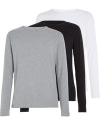 Tommy Hilfiger - Long-sleeve T-shirt Pack Of 3 - Lyst