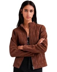 Desigual - S CHAQ_MAR Kunstlederjacke - Lyst