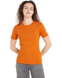 Tommy Hilfiger - T-Shirt ches Courtes New Slim Cody Col Ras-du-Cou - Lyst