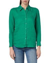 Tommy Hilfiger - Linen Relaxed Shirt Ls Ww0ww42037 Casual - Lyst