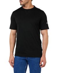 Calvin Klein - T-Shirt mit Abzeichen S/S Strickoberteile - Lyst