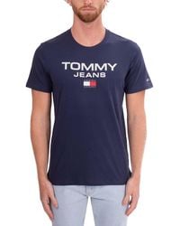 Tommy Hilfiger - Shirt Uomo Regular con Logo - Taglia - Lyst
