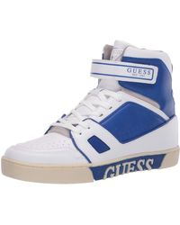 blue guess shoes