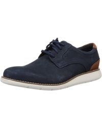 Rockport - Total Motion Craft Plain Toe Oxford Shoes - Men's, New Dress Blues, 7 - Lyst
