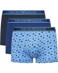 Emporio Armani - CORE Logoband 3-Pack Boxer-Shorts - Lyst