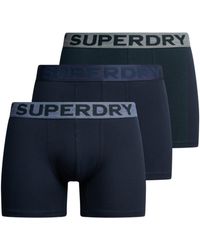 Superdry - Boxer Triple Pack Shorts - Lyst