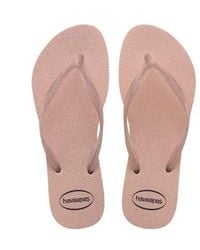 Havaianas - Slim Glitter Gloss Flip-flop - Lyst