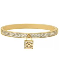 Michael Kors - Premium Metallic Muse Gold-tone Brass Bangle Bracelet - Lyst