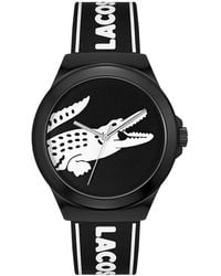 Lacoste - Orologio Analogico al Quarzo da Uomo Collezione NEOCROC con Cinturino in Silicone Nero - 2011185 - Lyst