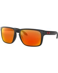 Oakley - OO9417 Holbrook XL Sunglasses+ Vision Group Accessories Bundle(Matte Black/Prizm Ruby - Lyst