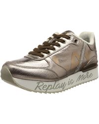 Replay - Penny Shiny Sneaker - Lyst