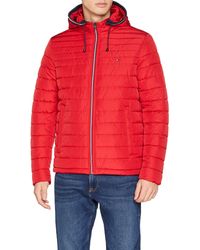 tommy jeans down puffer jacket detachable hood