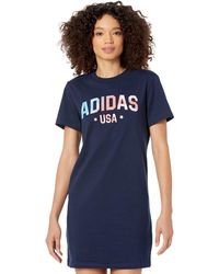 adidas - Robe t-shirt Americana - Lyst