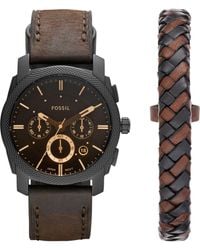Fossil - Fs5251set Dark Brown One - Lyst