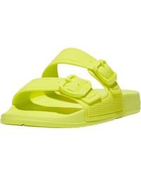 Fitflop - Iqushion Two-bar Buckle Slide Sandal - Lyst