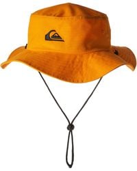 Quiksilver - Bushmaster Sun Protection Floppy Visor Bucket Hat - Lyst