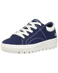 zapatos skechers mujer azul