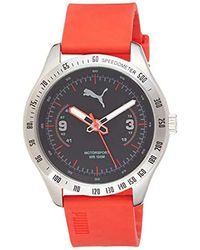 reloj grande hombre puma rojo reloj grande hombre puma rojo