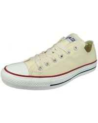 Converse - Schuhe Chuck Taylor all Star Ox Natural White - Lyst