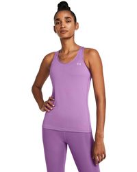 Under Armour - Canotta Heatgear Armour Racer Da Donna Provence Porpora / Porpora Ace - Lyst